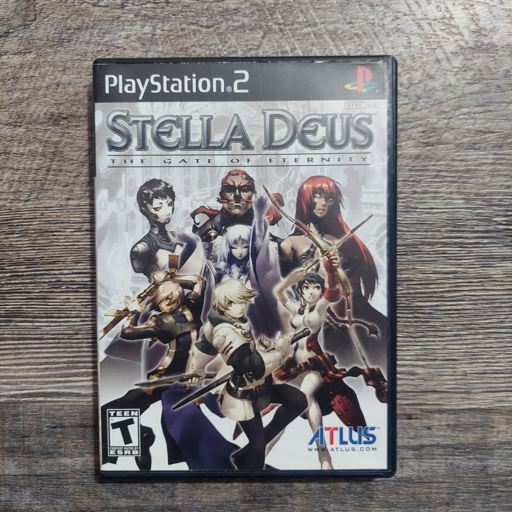 Stella Deus The Gate of Eternity Atlus 2005 PS2 Game Rated T Teen NTSC CIB